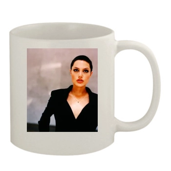 Angelina Jolie 11oz White Mug