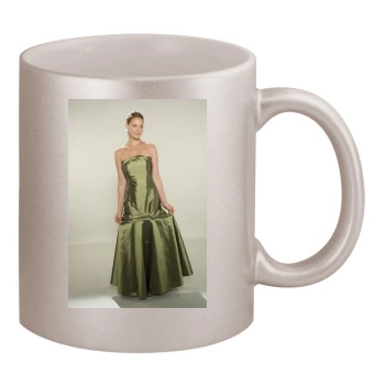 Katherine Heigl 11oz Metallic Silver Mug