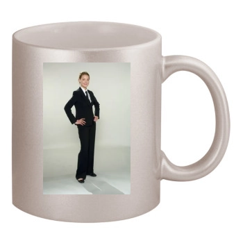 Katherine Heigl 11oz Metallic Silver Mug