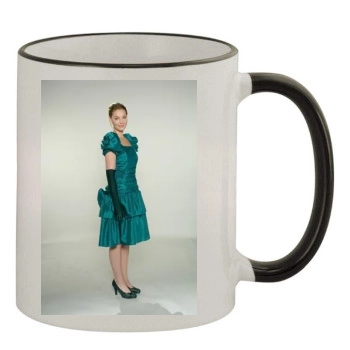 Katherine Heigl 11oz Colored Rim & Handle Mug