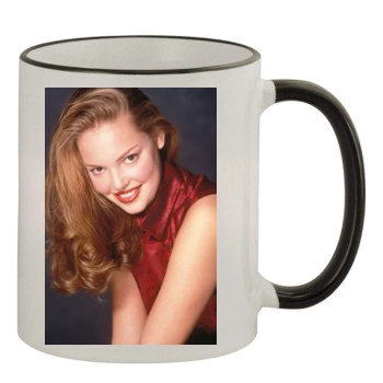 Katherine Heigl 11oz Colored Rim & Handle Mug