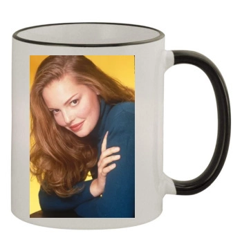 Katherine Heigl 11oz Colored Rim & Handle Mug