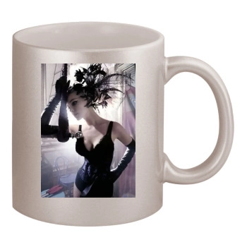 Katherine Heigl 11oz Metallic Silver Mug