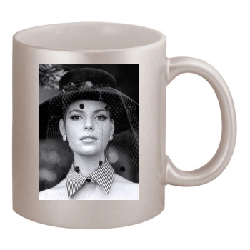 Katherine Heigl 11oz Metallic Silver Mug