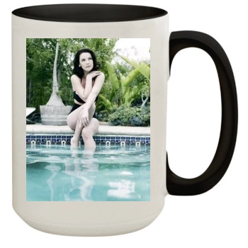 Katherine Heigl 15oz Colored Inner & Handle Mug