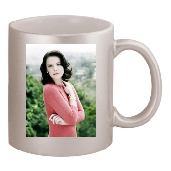 Katherine Heigl 11oz Metallic Silver Mug