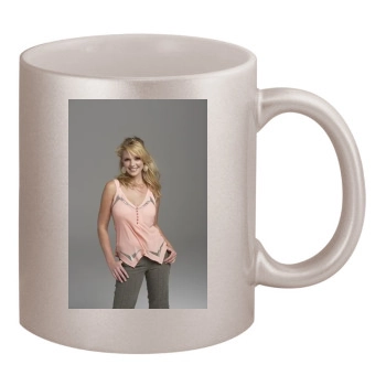 Katherine Heigl 11oz Metallic Silver Mug