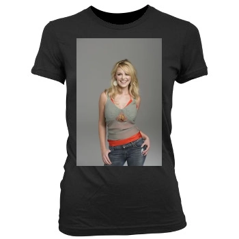 Katherine Heigl Women's Junior Cut Crewneck T-Shirt