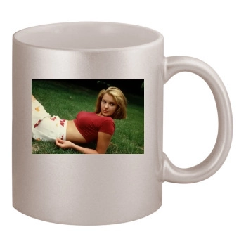 Katherine Heigl 11oz Metallic Silver Mug