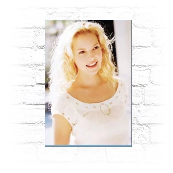 Katherine Heigl Metal Wall Art