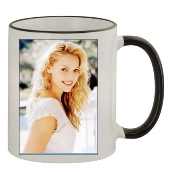 Katherine Heigl 11oz Colored Rim & Handle Mug