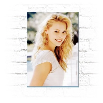 Katherine Heigl Metal Wall Art