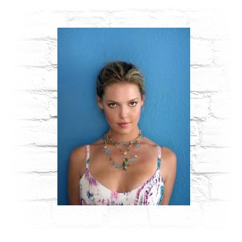 Katherine Heigl Metal Wall Art