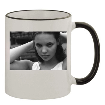 Katherine Heigl 11oz Colored Rim & Handle Mug