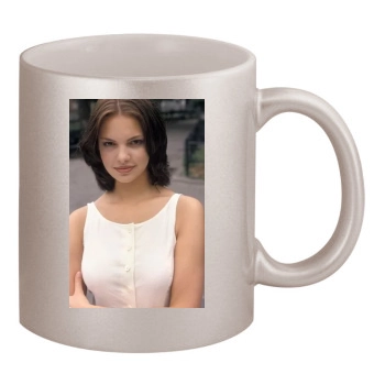 Katherine Heigl 11oz Metallic Silver Mug