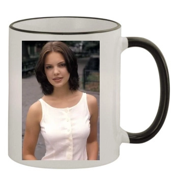 Katherine Heigl 11oz Colored Rim & Handle Mug