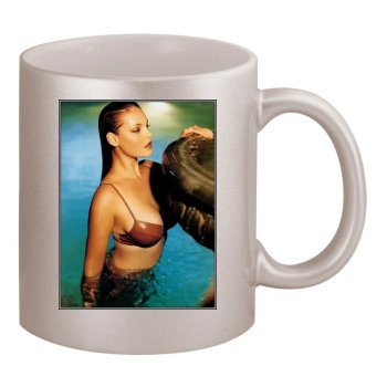 Katherine Heigl 11oz Metallic Silver Mug