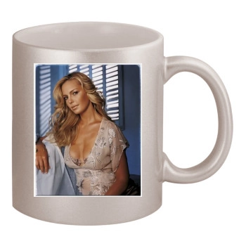 Katherine Heigl 11oz Metallic Silver Mug