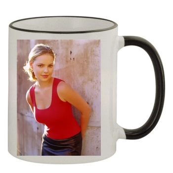 Katherine Heigl 11oz Colored Rim & Handle Mug