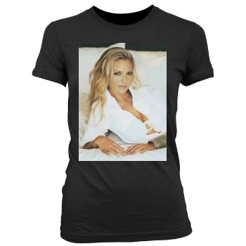 Katherine Heigl Women's Junior Cut Crewneck T-Shirt