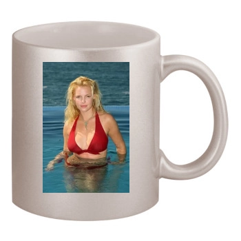 Katherine Heigl 11oz Metallic Silver Mug