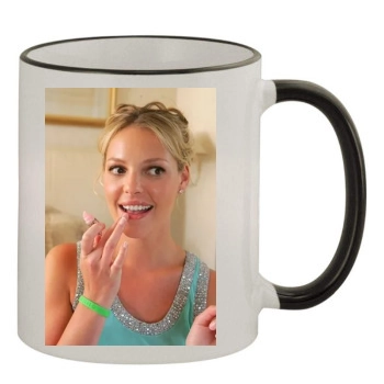 Katherine Heigl 11oz Colored Rim & Handle Mug