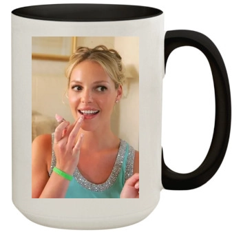 Katherine Heigl 15oz Colored Inner & Handle Mug