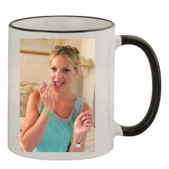 Katherine Heigl 11oz Colored Rim & Handle Mug