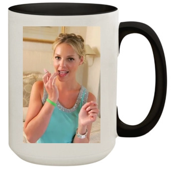 Katherine Heigl 15oz Colored Inner & Handle Mug