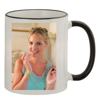 Katherine Heigl 11oz Colored Rim & Handle Mug