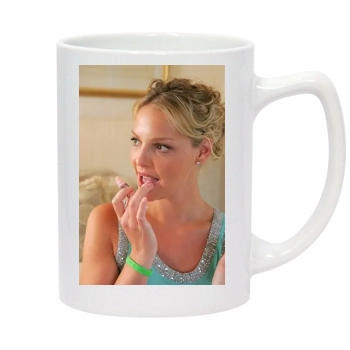 Katherine Heigl 14oz White Statesman Mug