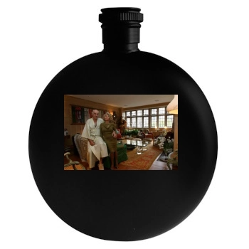 Sean Connery Round Flask