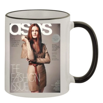 Bonnie Wright 11oz Colored Rim & Handle Mug