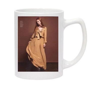 Bonnie Wright 14oz White Statesman Mug