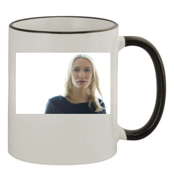 Cate Blanchett 11oz Colored Rim & Handle Mug