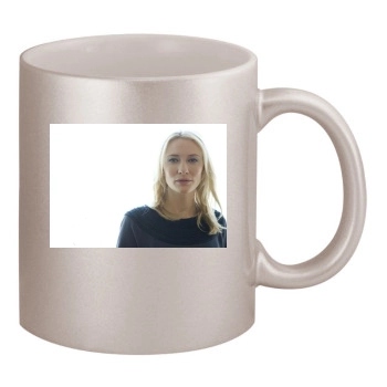 Cate Blanchett 11oz Metallic Silver Mug