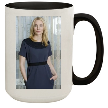 Cate Blanchett 15oz Colored Inner & Handle Mug