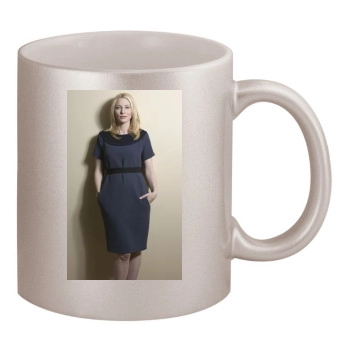 Cate Blanchett 11oz Metallic Silver Mug