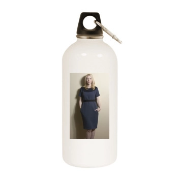 Cate Blanchett White Water Bottle With Carabiner