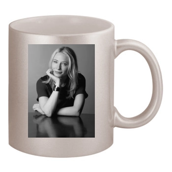 Cate Blanchett 11oz Metallic Silver Mug