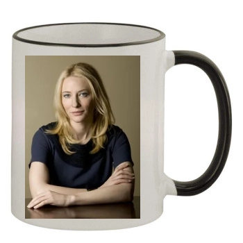 Cate Blanchett 11oz Colored Rim & Handle Mug