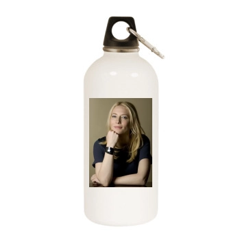 Cate Blanchett White Water Bottle With Carabiner