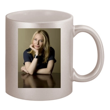 Cate Blanchett 11oz Metallic Silver Mug