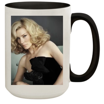 Cate Blanchett 15oz Colored Inner & Handle Mug