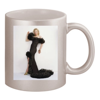 Cate Blanchett 11oz Metallic Silver Mug