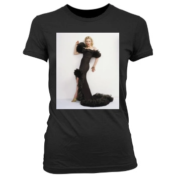 Cate Blanchett Women's Junior Cut Crewneck T-Shirt