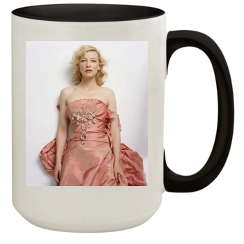 Cate Blanchett 15oz Colored Inner & Handle Mug