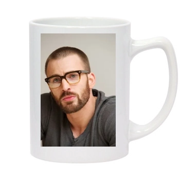 Chris Evans 14oz White Statesman Mug