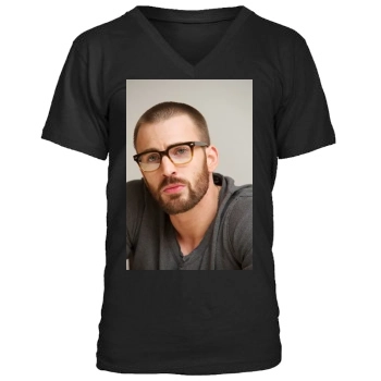 Chris Evans Men's V-Neck T-Shirt