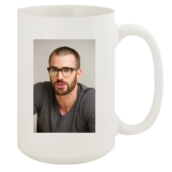 Chris Evans 15oz White Mug